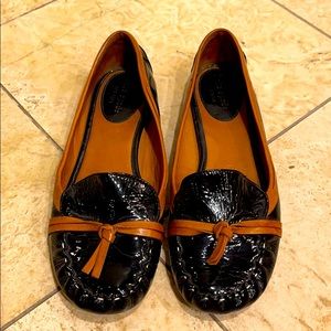 COPY - Kate Spade patent leather driver moccasins